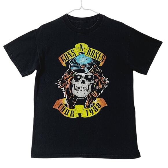 VINTAGE T-Shirt, Guns & Roses Tour 1988 "Appetite for Destruction" Size Lrg - Picture 1 of 4